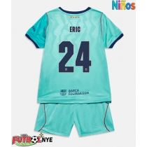 Camiseta Barcelona Eric Garcia #24 Tercera Equipación para niños 2026-27 manga corta (+ pantalones cortos)